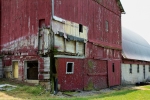 Holmes County Ohio damaged vintage barn