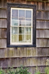 old house window